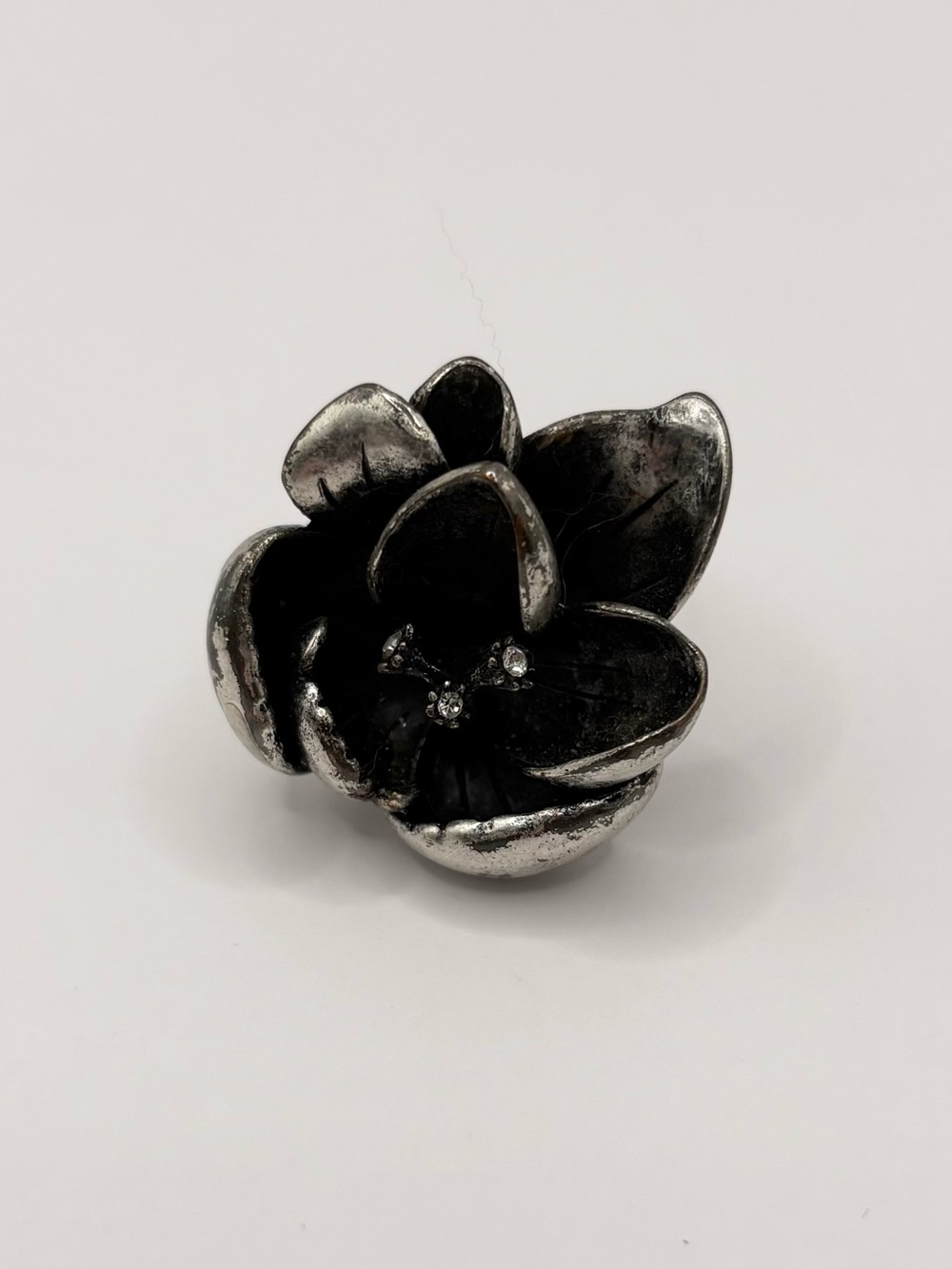 Layered Flower Ring - Picture 1 of 6